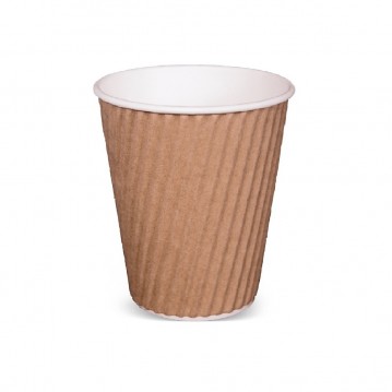 40 stk Kaffebæger Ripple-Wrap™ 380ml – Optimal varmeisolering for dine drikke