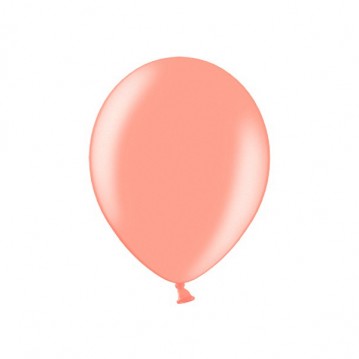 100 stk. Latexballoner rose guld metallic 9