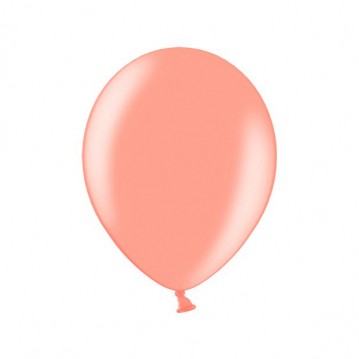 10 stk. Latex balloner perle metallic rose guld 10