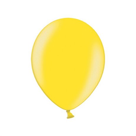 10 stk Perle citron gul balloner - str 10"
