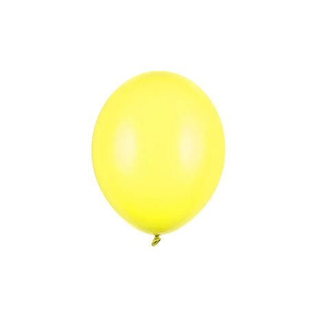 10 stk Standard gul balloner - str 10"