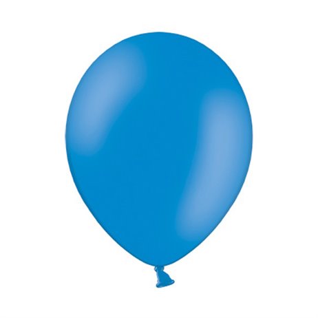 100 stk Standard mid blue balloner - str 12"