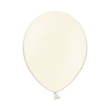 10 stk Standard creme balloner - str 12" 10 stk Standard creme balloner - str 12"