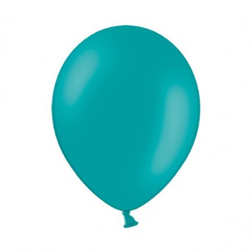 10 stk. Latexballoner turkis 12
