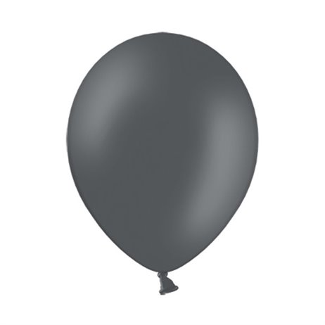 10 stk Standard grå balloner - str 12"