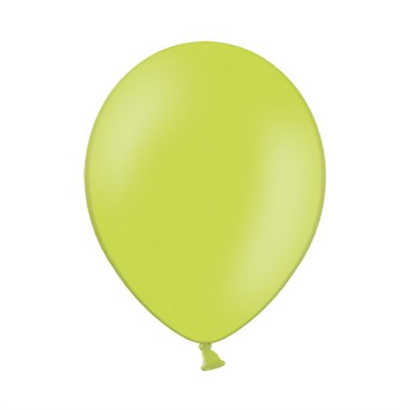 10 stk Standard æblegrøn balloner - str 12"