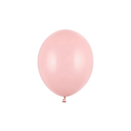 10 stk Standard lyserød balloner - str 10"