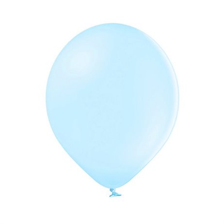 10 stk Standard himmelblå balloner - str 12"
