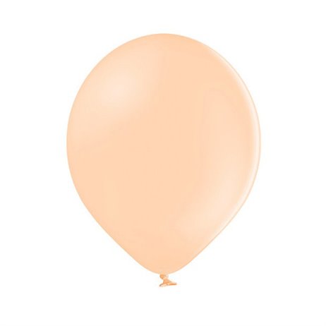 100 stk Standard pastel fersken balloner - str 12"