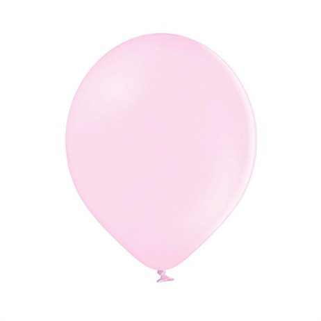 10 stk Standard lyserød balloner - str 12"