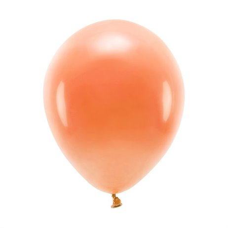 100 stk. Økologiske orange balloner str. 10"