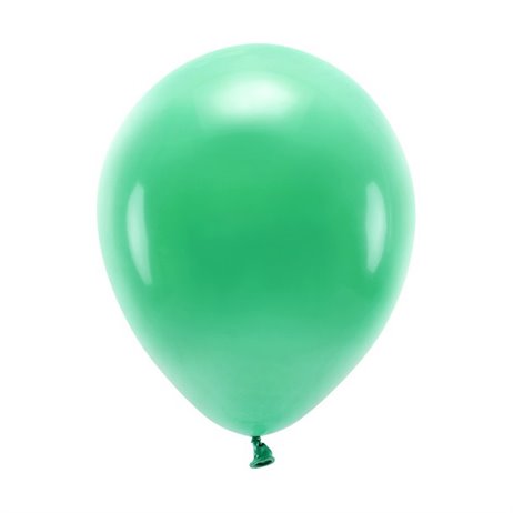 100 stk. Økologiske grøn balloner str. 10"