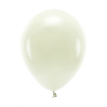 100 stk. Økologiske creme balloner 10