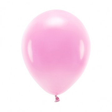 100 stk. Økologiske balloner pink 10