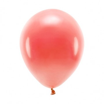100 stk. Økologiske balloner coral 10
