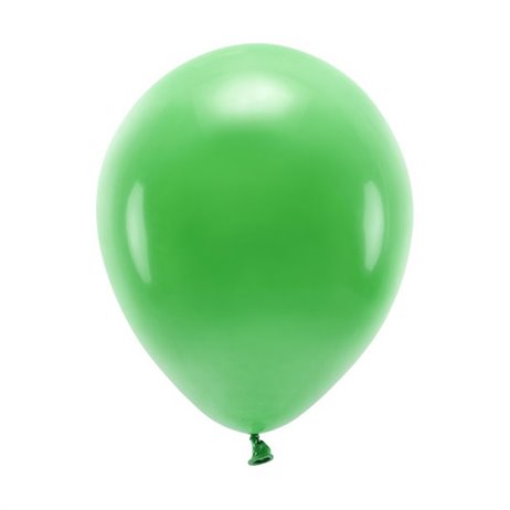 100 stk. Økologiske græs grøn balloner str. 10"