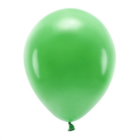 100 stk. Økologiske græs grøn balloner str. 12"