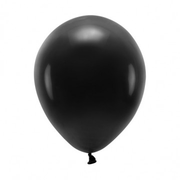 10 stk. Økologiske balloner sort 10