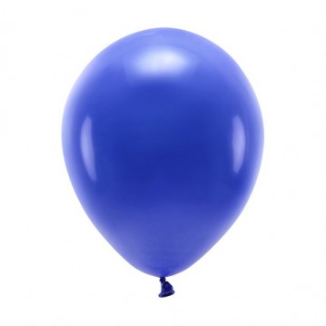 10 stk. Økologiske balloner navy blå 10