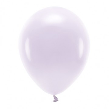10 stk. Økologiske balloner lyse lilla 12