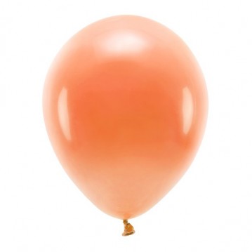 10 stk. Økologiske balloner orange 12