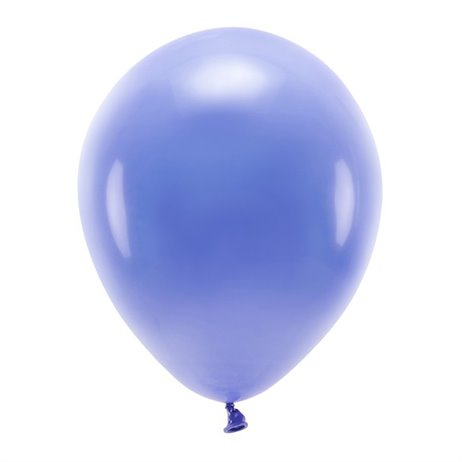 10 stk. Økologiske royal blå balloner str. 12"