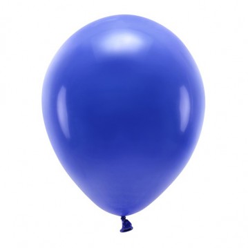 10 stk. Økologiske balloner navy blå 12
