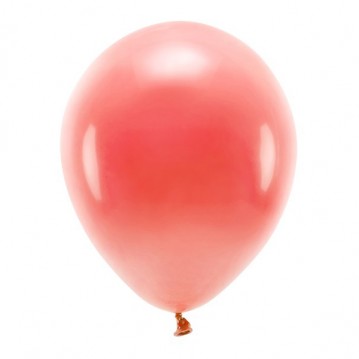10 stk. Økologiske balloner koral 12