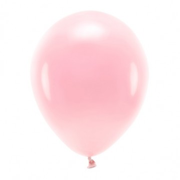 10 stk. Økologiske balloner blush pink 12