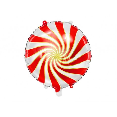 Folieballon Candy - rød 18"