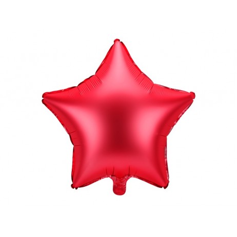 Rød Stjerne 19" folieballon