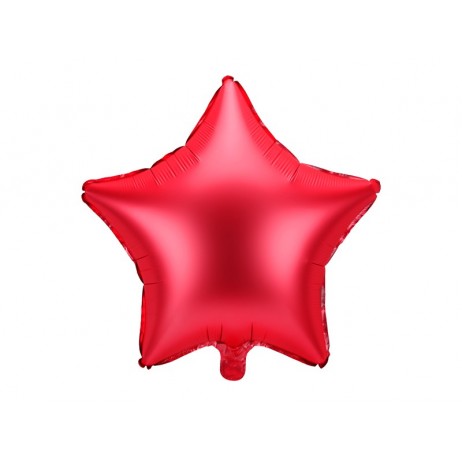 Rød Stjerne 19" folieballon Rød Stjerne 19" folieballon