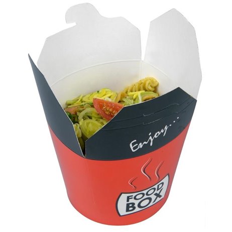 50 stk. Food box - take away boks 500ml 50 stk. Food box - take away boks 500ml