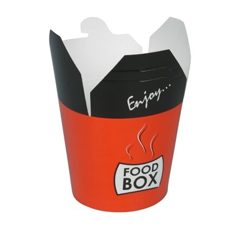 50 stk. Food box - take away boks 500ml