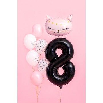 Sort 8 tal ballon - ca 86 cm Sort 8 tal ballon - ca 86 cm