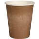 50 stk Kaffebæger Coffee to Go, Brun 240ml
