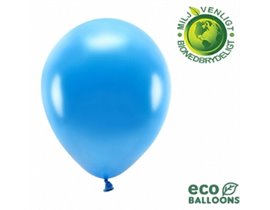 Økologiske metallic balloner 10"