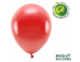 Økologiske metallic balloner 12"