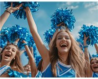 Pomponer til cheerleaders