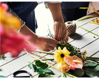 Blomster på stilk