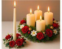 Lysmanchet & Lyskrans