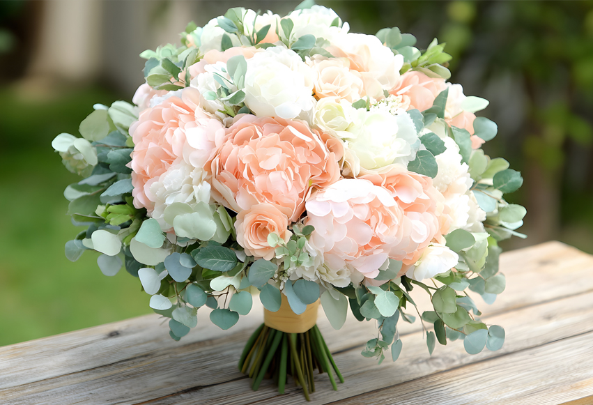5 stjernede kunstige blomster