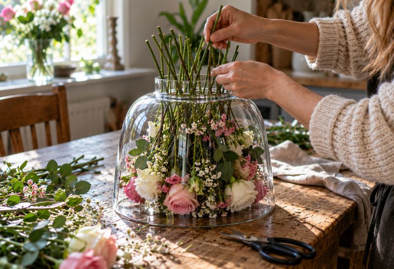 Vasetricket fra blomsterhandleren