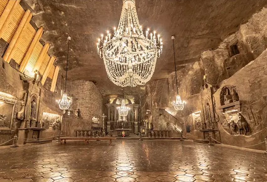 Wieliczka – saltgruvor under jorden