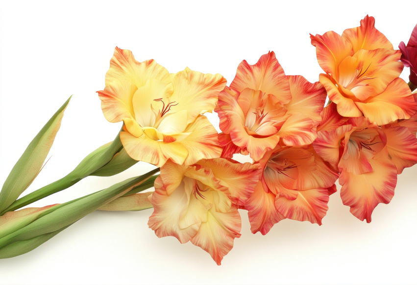 Man kan ikke se at det er kusntige blomster