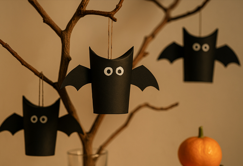 Hemgjort halloweenpynt