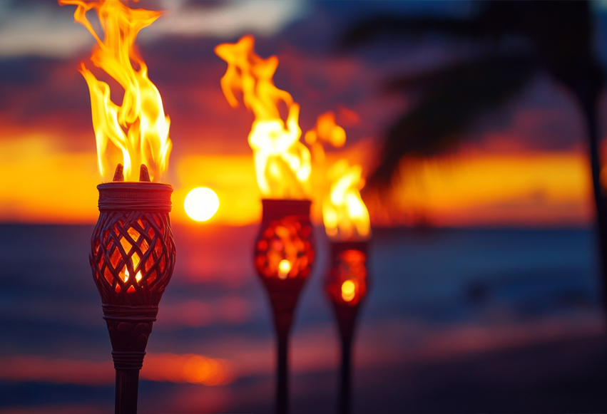 Luau lys