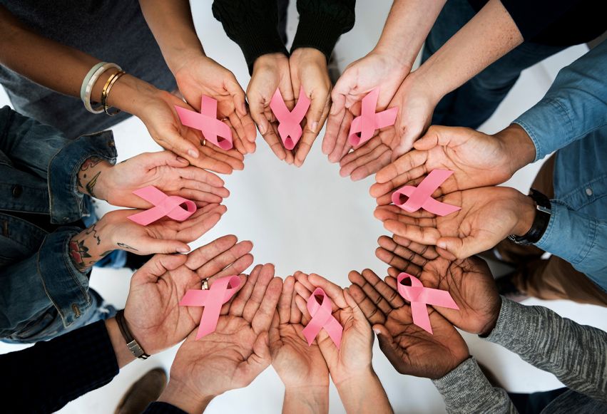 pink ribbon lyserød sløjfe