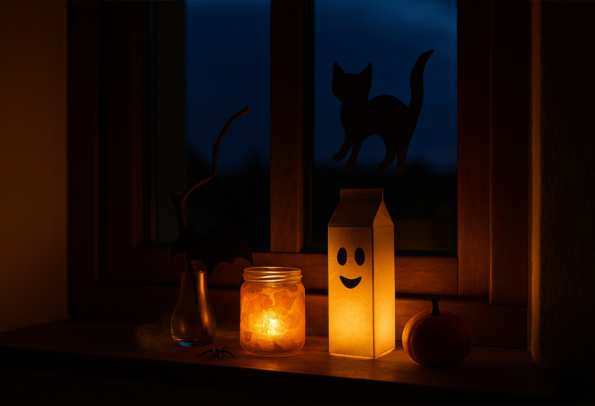 Läskigt ljus - Halloween