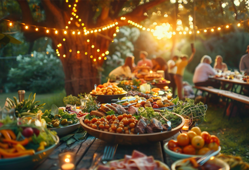 food trucks, social dining och sushi